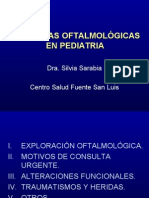 Urgencias Oftalmologicas en Pediatria