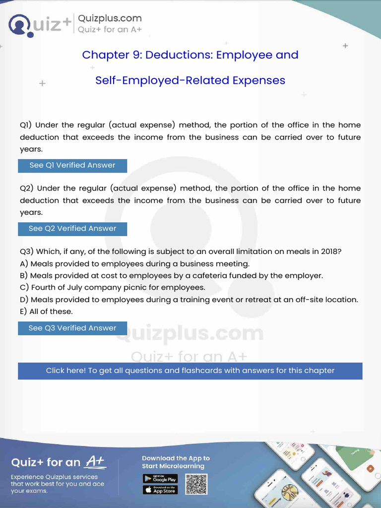 Under the Regular Actual Expense Method the Portion of the Office in ...