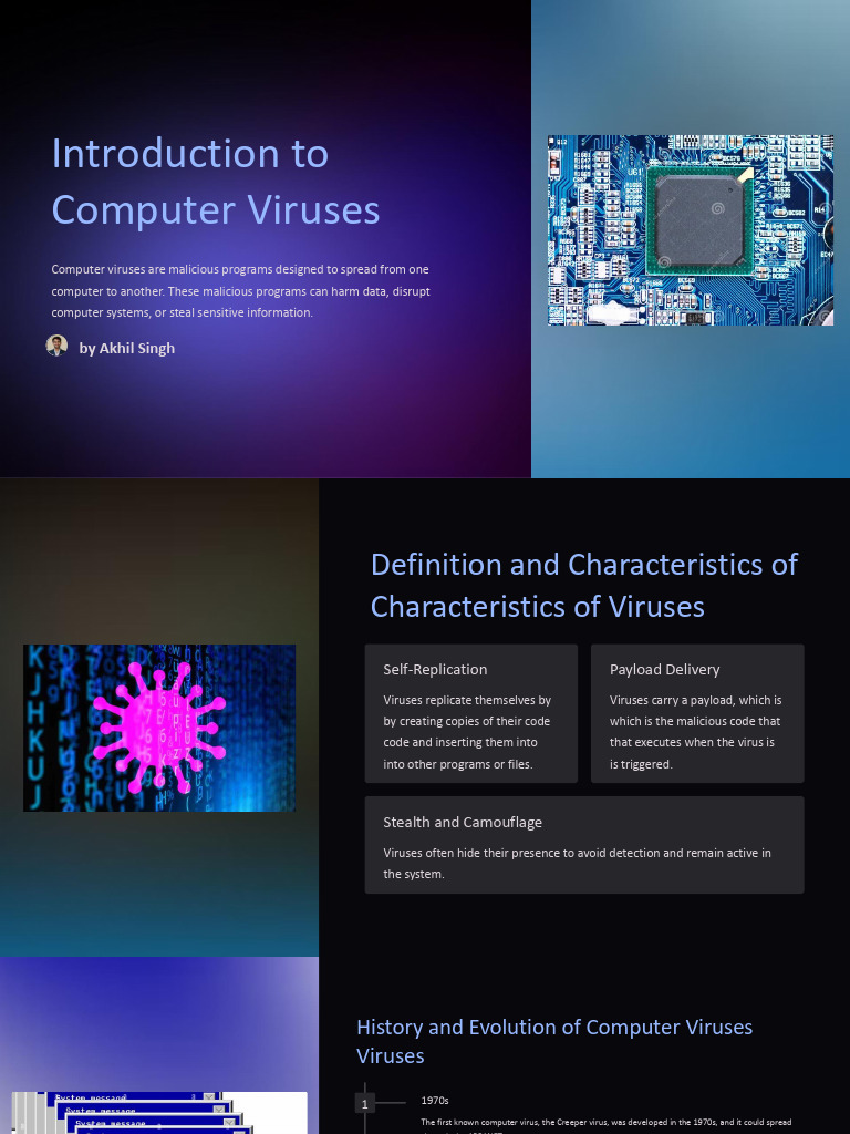 P1 Introduction to Computer Viruses | PDF | Computer Virus | Malware