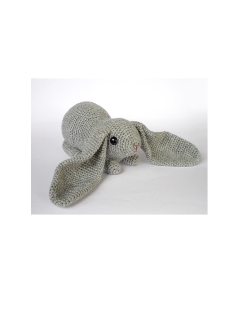 Kagu - English Lop Rabbit | PDF | Crochet | Yarn