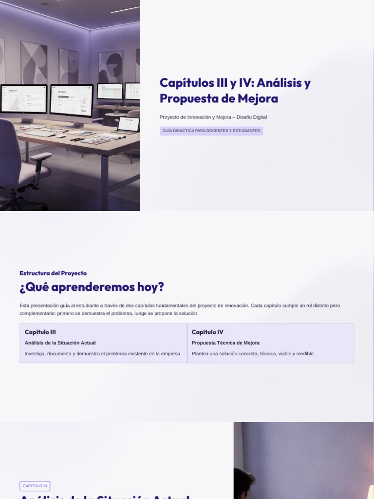 Capitulos III y IV Analisis y Propuesta de Mejora (1) | PDF | Diseño