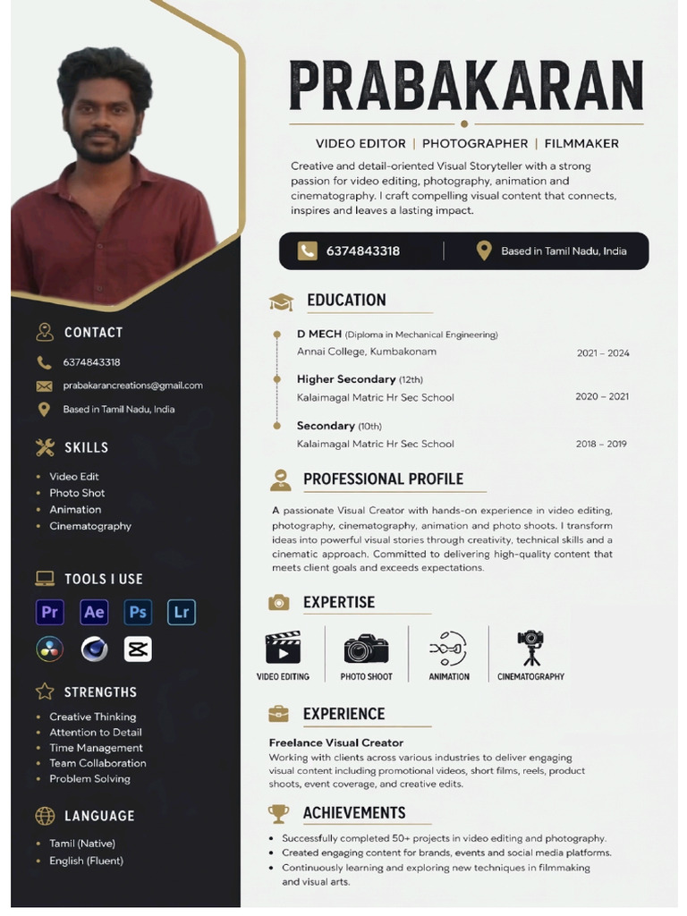 Prabakaran Resume 1 | PDF