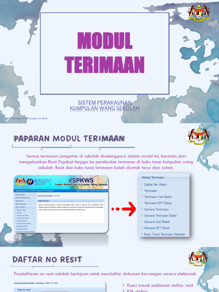 Copy of Modul Terimaan | PDF
