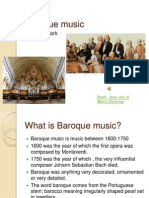 Baroque Music. Edward Clark