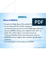 Presentation On HSDPA by Santosh Chapagain (065BEX434)