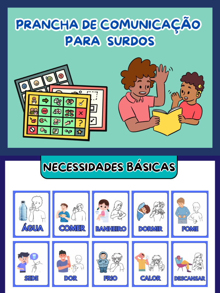 Prancha de comunicação para surdos | PDF