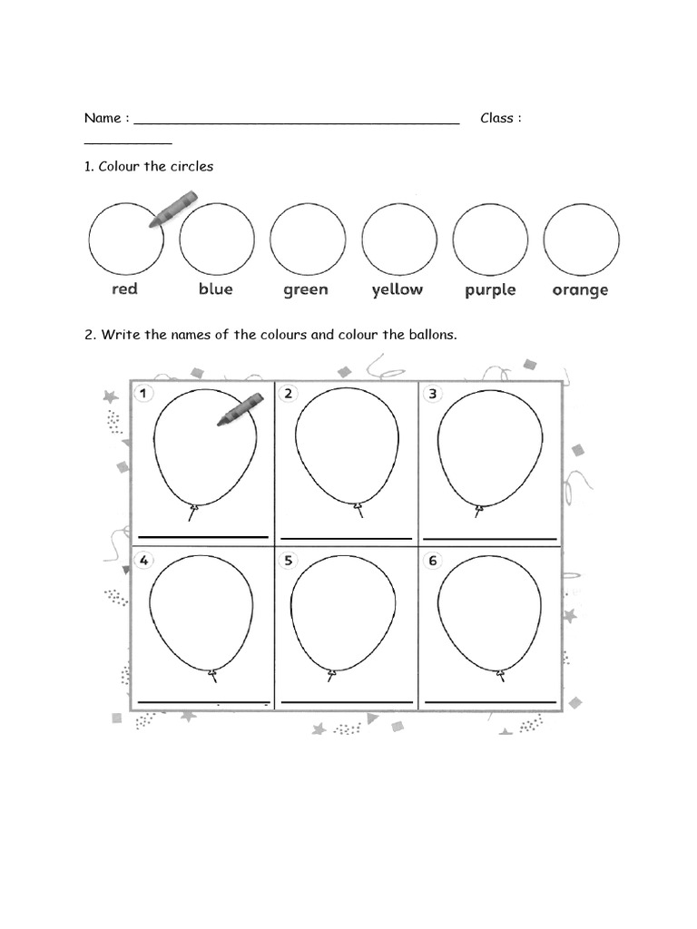 Worksheet Colour | PDF