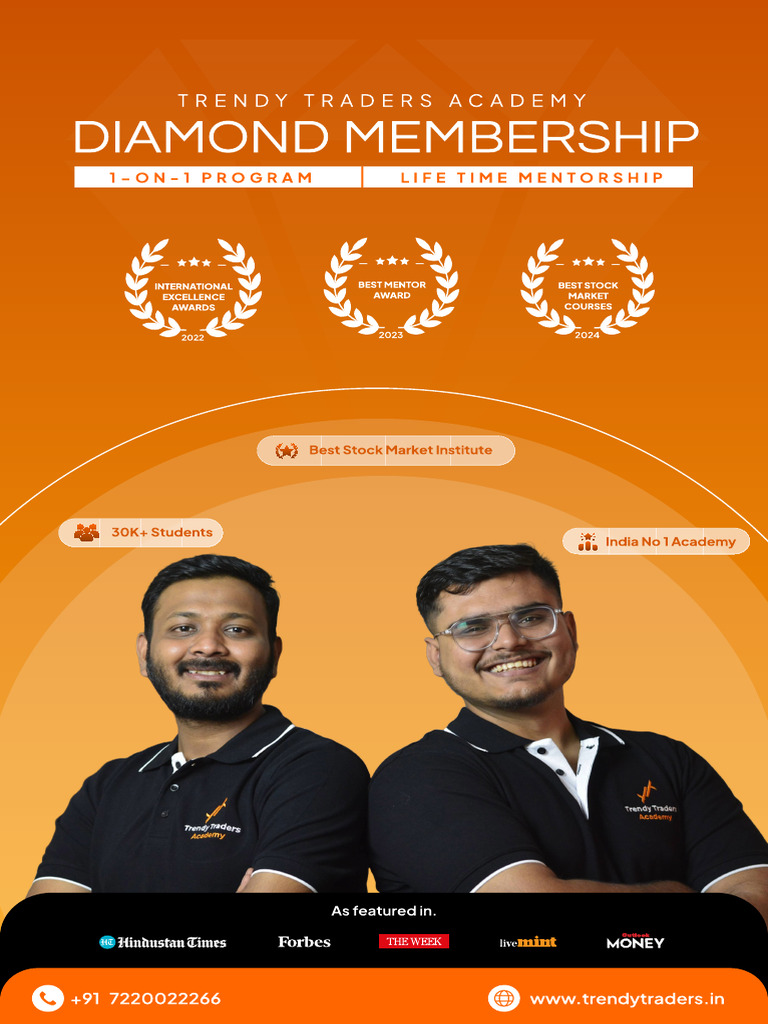 Diamond Membership New | PDF | Mentorship | Futures Contract