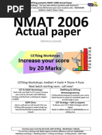 Download CETkingNMAT2006 by aaipappi SN103208959 doc pdf