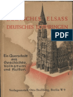 Meissner, Otto - Deutsches Elsass - Deutsches Lothringen (1941, 210 S., Text)