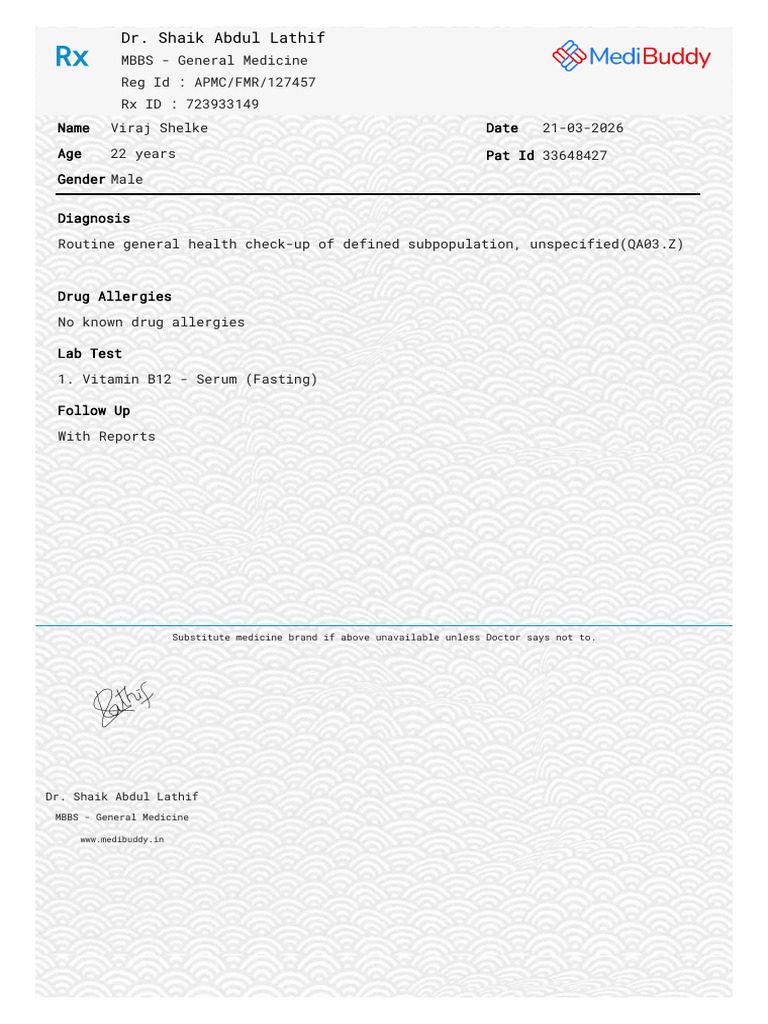 Labs_Prescription Validation_21Mar2026_rx_41749625_1774109306467 | PDF