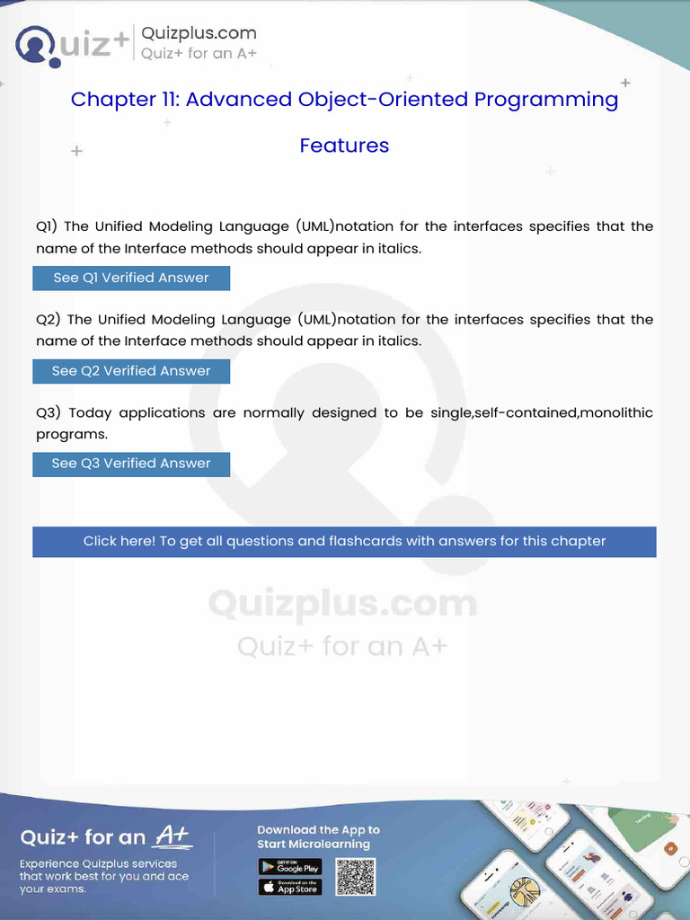 The Unified Modeling Language Umlnotation for the Interfaces Specifies ...