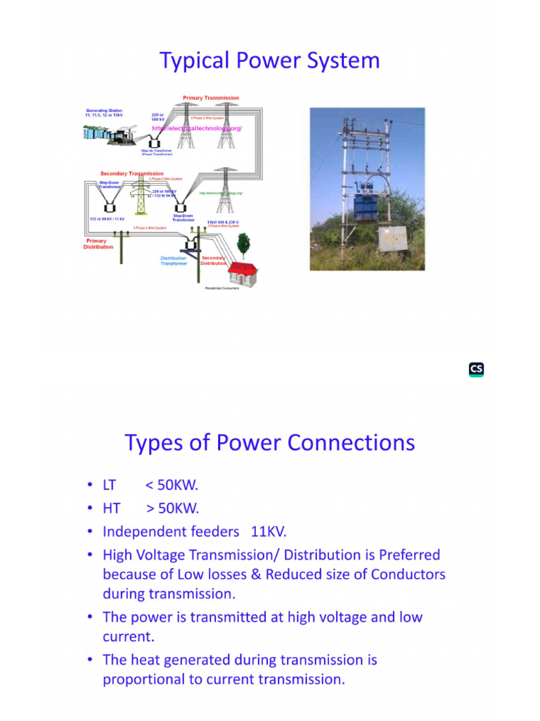 Typical Power System | PDF