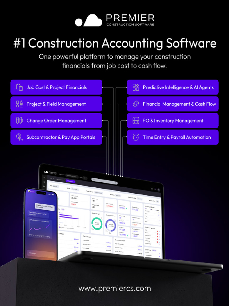 Premier Construction Software - Big 5 Brochure | PDF