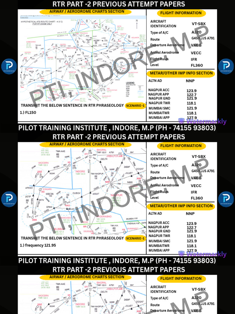 Sample Paper 7(Rtr Part 2) Dgca 2026 | PDF | Instrument Flight Rules ...