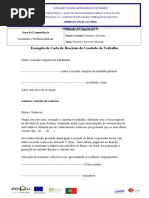 Modelo Carta de Cancelamento