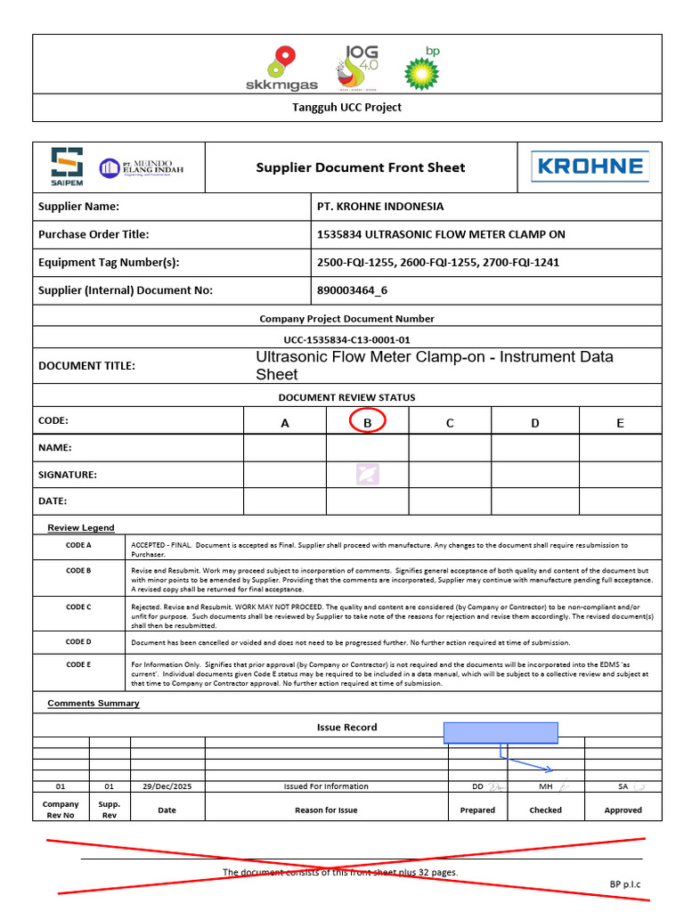 UCC-1535834-C13-0001-01_code B | PDF | Flow Measurement | Mechanical ...