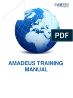 AMADEUS TRAINING MANUAL: RESERVATION & TICKETING