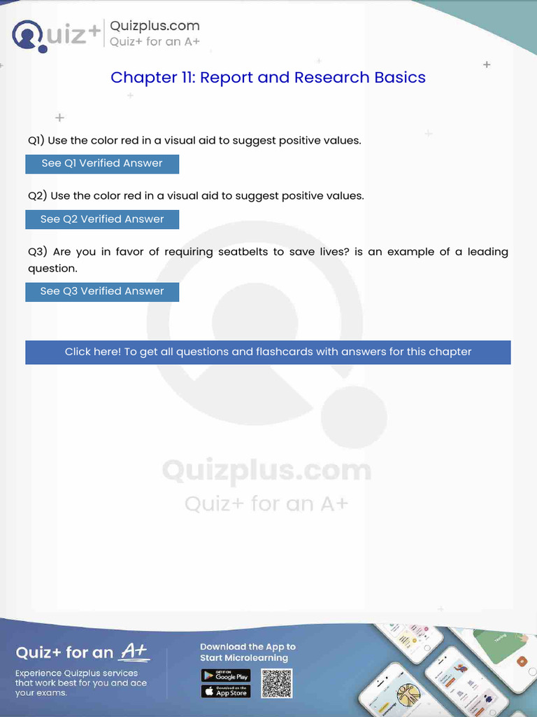 Use the Color Red in a Visual Aid to Suggest Positive Values | PDF ...