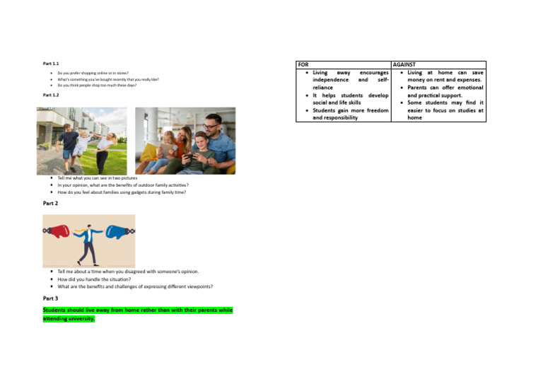 Full Speaking @Multi Level Test | PDF