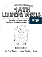 Math Learning Wheels - Primary