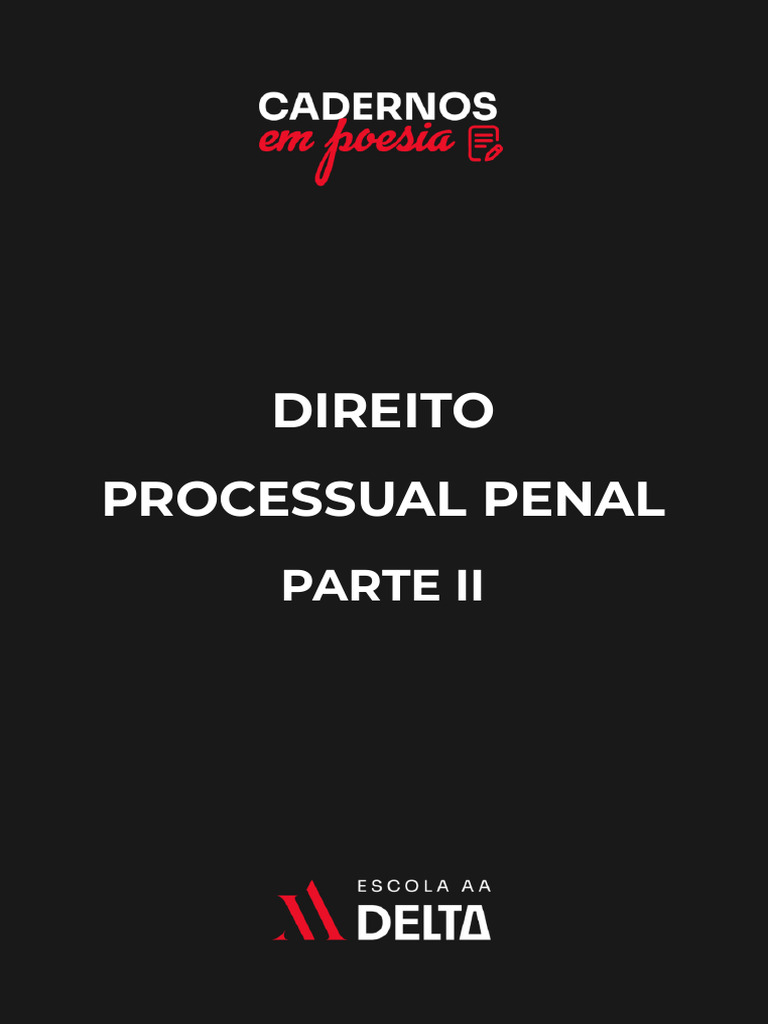 Proc Penal Eaa Delta Parte II | PDF | Estatuto de limitações | Juiz