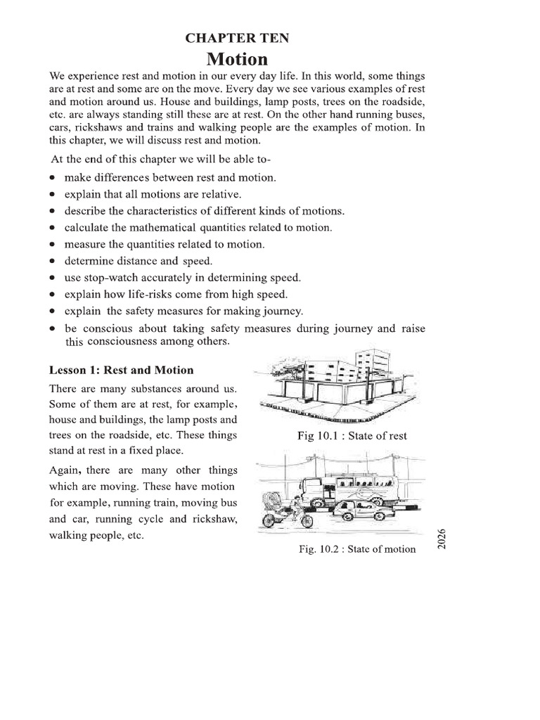 Science Chapter 10 | PDF