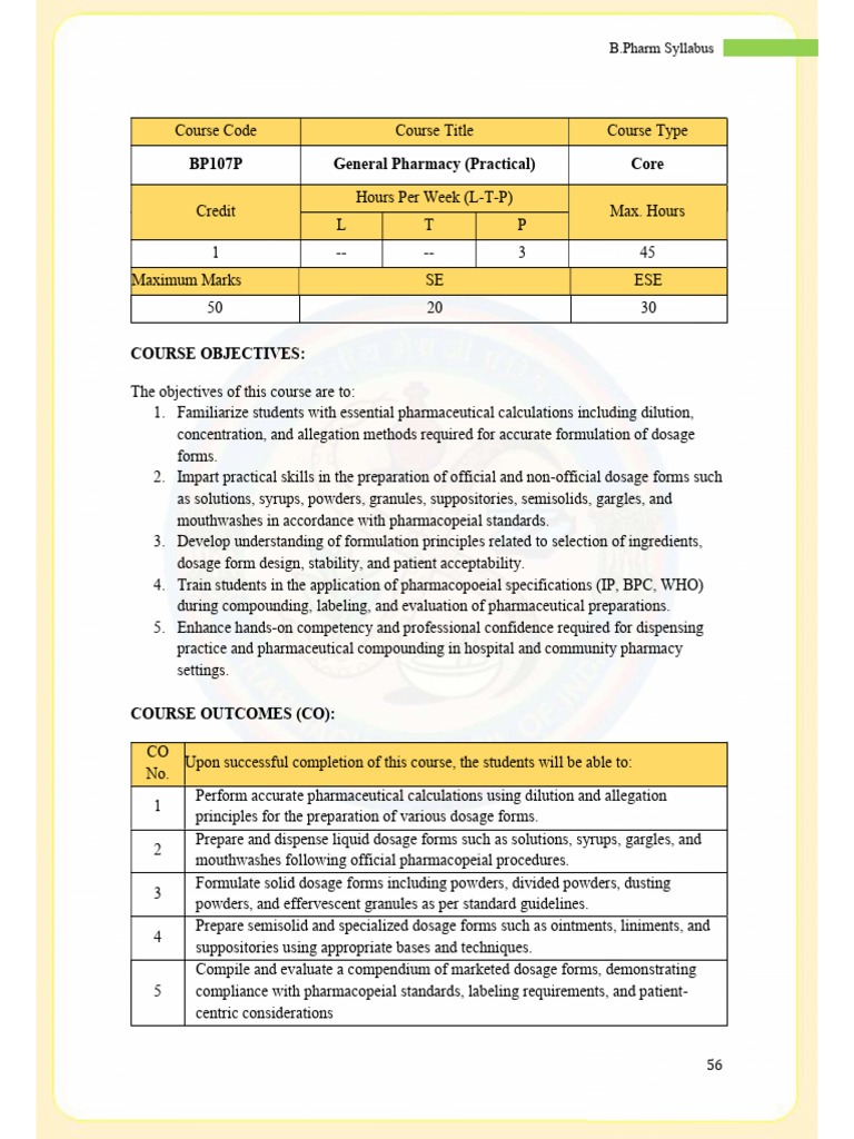 Pharmaceutics practical | PDF