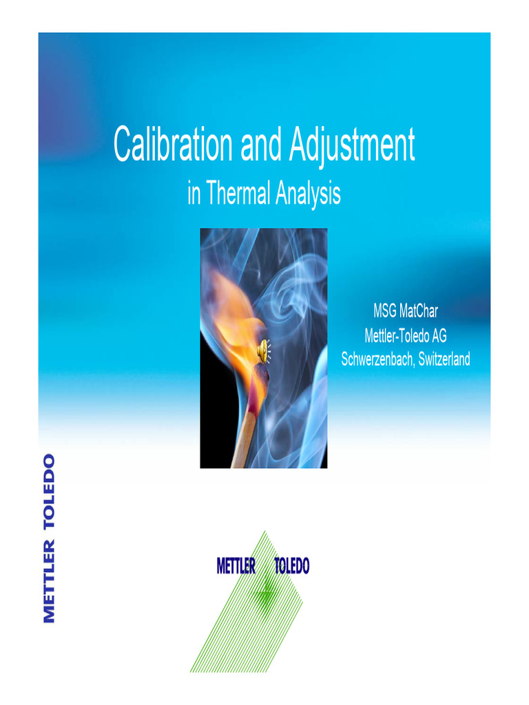 Calibration Webinar | PDF | Accuracy And Precision | Differential ...