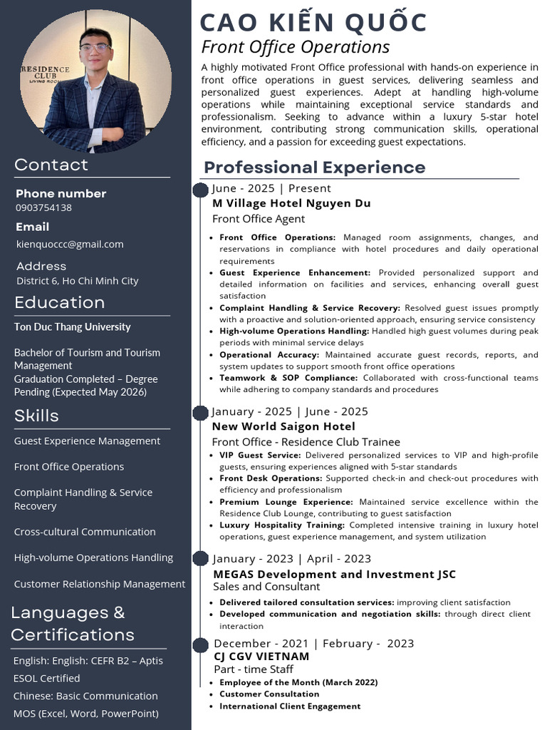 Front Office Operations | PDF