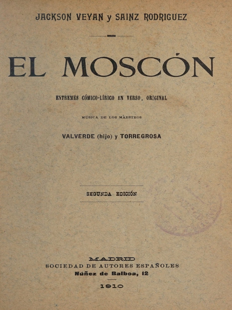 EL MOSCÓN | PDF