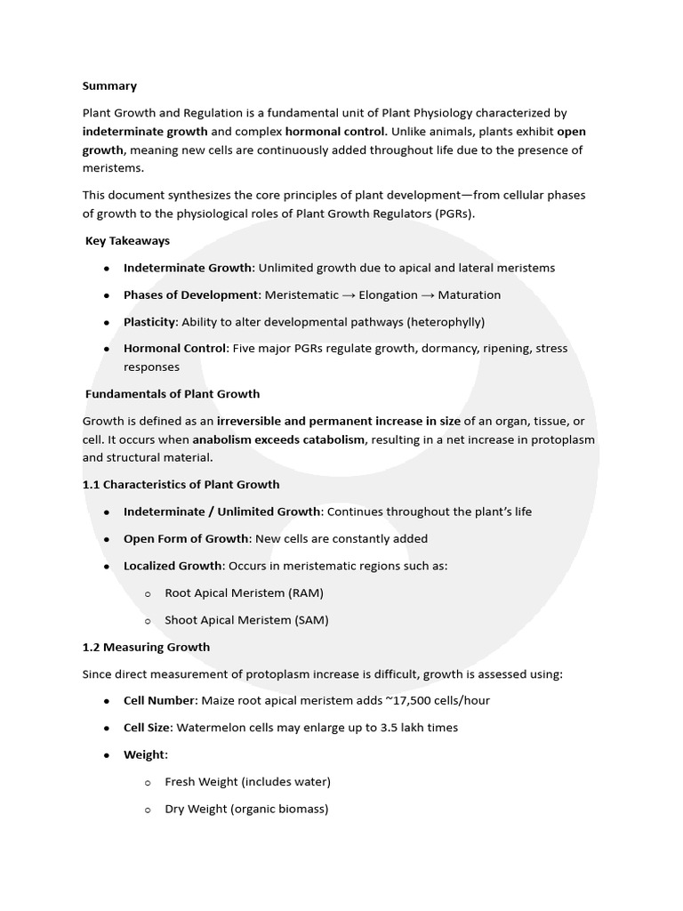 Plant Growth and Development Seep Pahuja.docx 1776161085286 | PDF ...