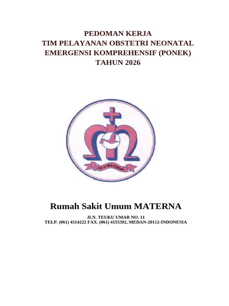 Prog.1.Ep.2-2-Pedoman Kerja Tim Ponek 2026 | PDF