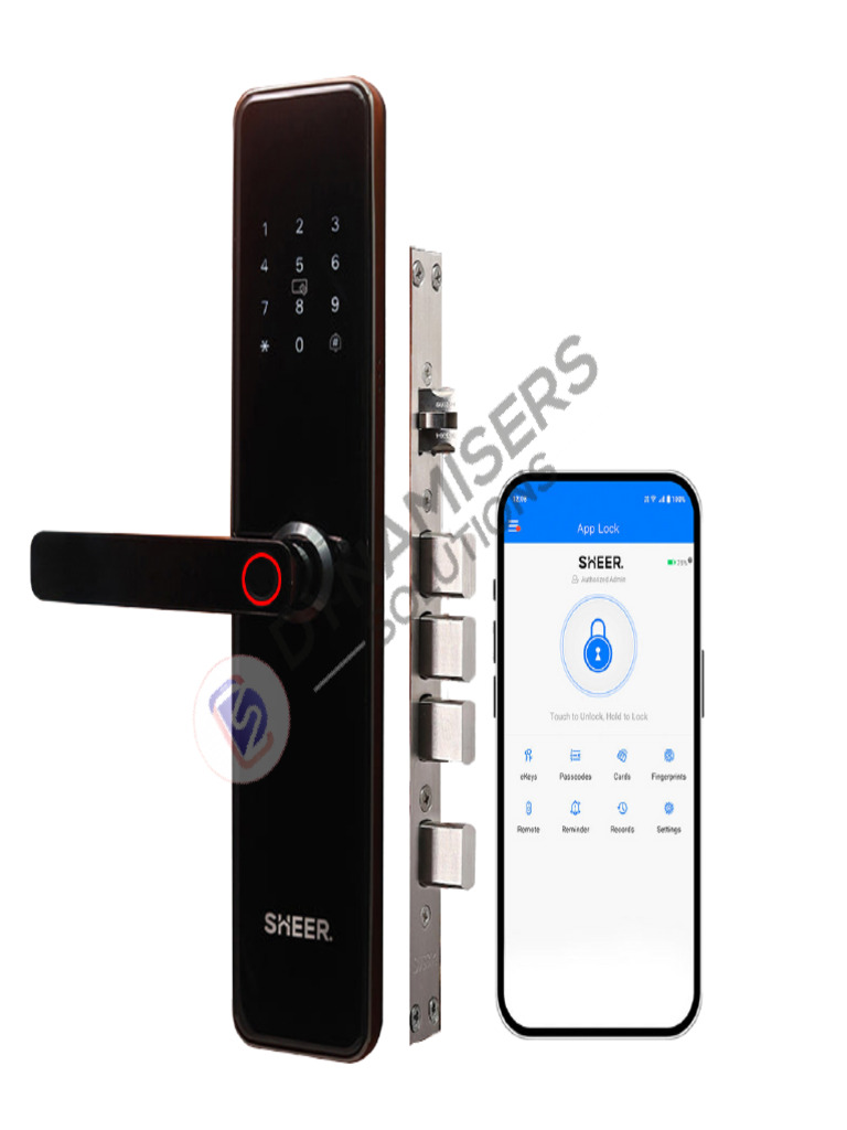 Sheer-PREMIER - Fingerprint Lock Phantom Matte Black | PDF