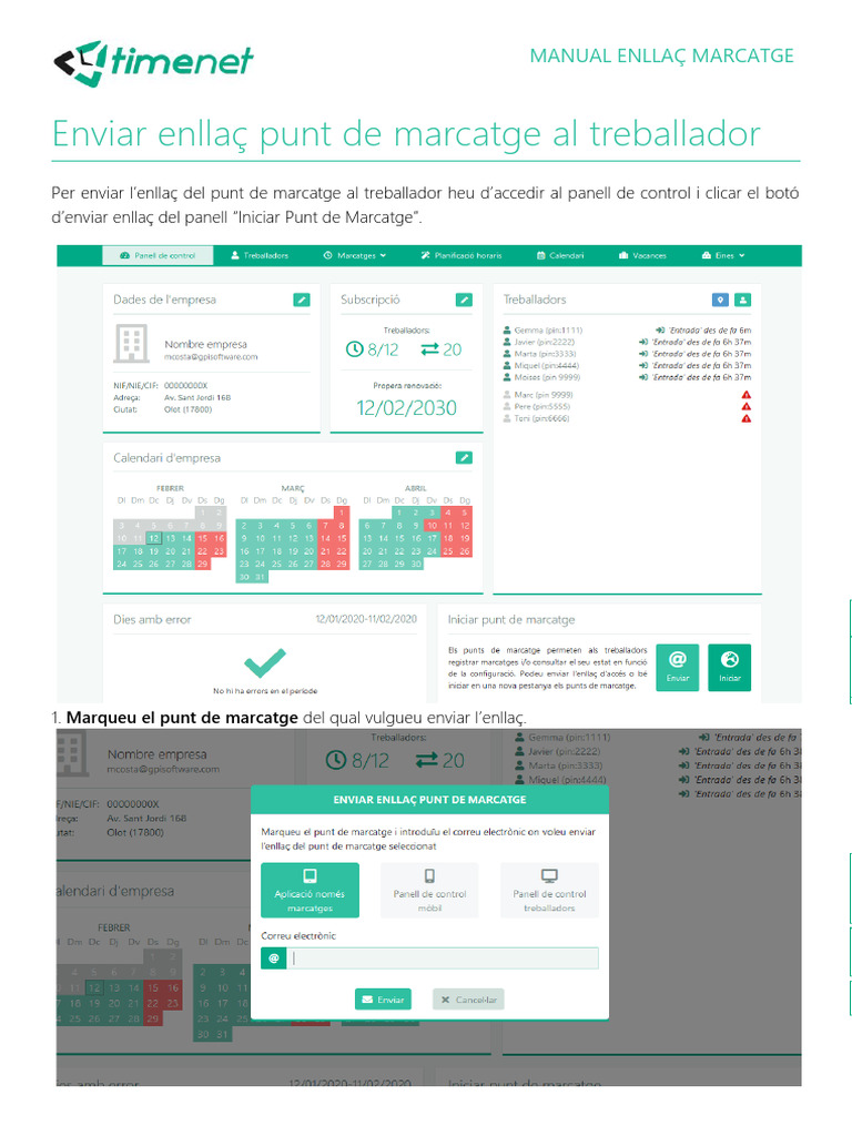 timenet-manual-enllac-punt-marcatge | PDF