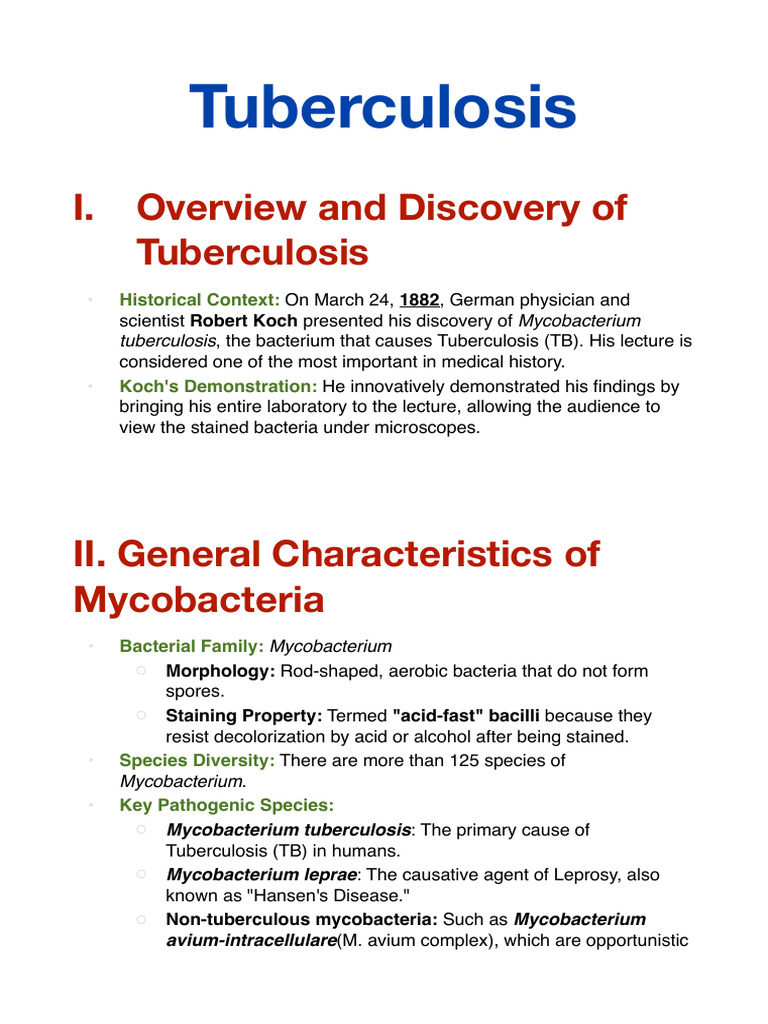Tuberculosis 2 | PDF | Mycobacterium | Tuberculosis