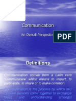 22. Communication