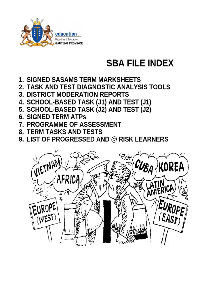 SBA FILES Divider and Forms for Learner Files[1] | PDF | Chess Theory ...