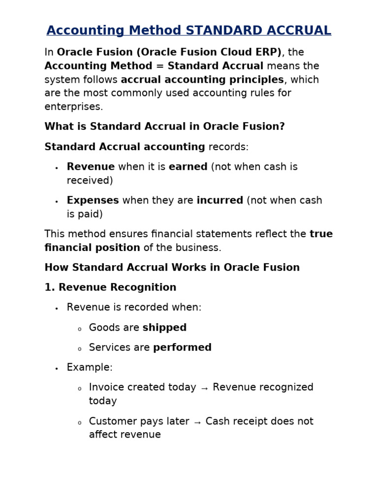 GL Accounting Methods | PDF | International Financial Reporting ...