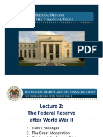 The Federal Reserve and The Financial Crisis