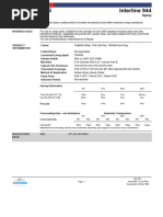 Interline 984C - Technical Data Sheet | PDF | Epoxy | Volatile Organic ...
