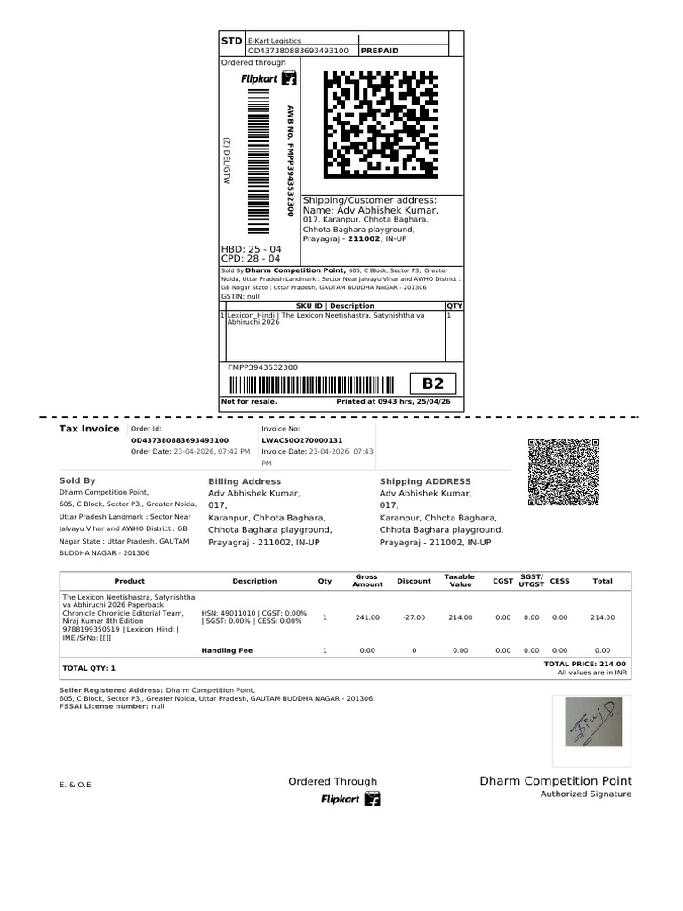 invoice_labels_1777090412793 | PDF | Taxation | Government Finances