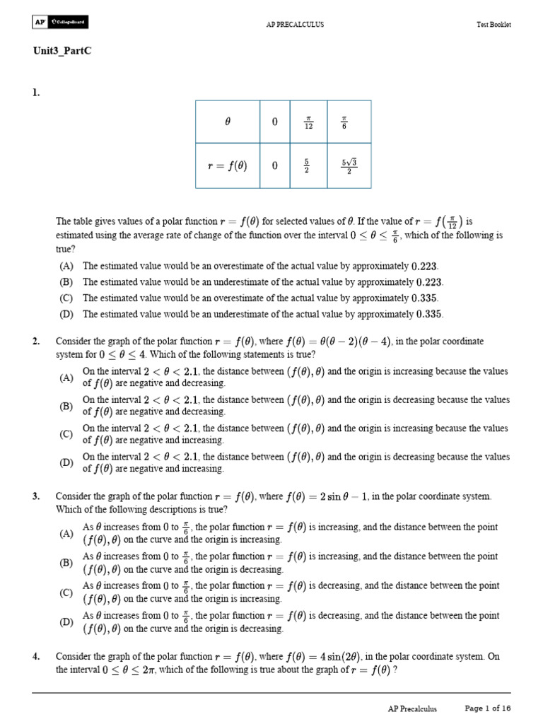 TB Unit3PartC | PDF | Function (Mathematics) | Cartesian Coordinate System