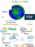 Paulina Tipos de Clima en Mexico Geografia