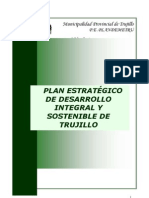 Plan Estrategico de Desarrollo Integral y Sostenible de Trujillo 1999 - 2015