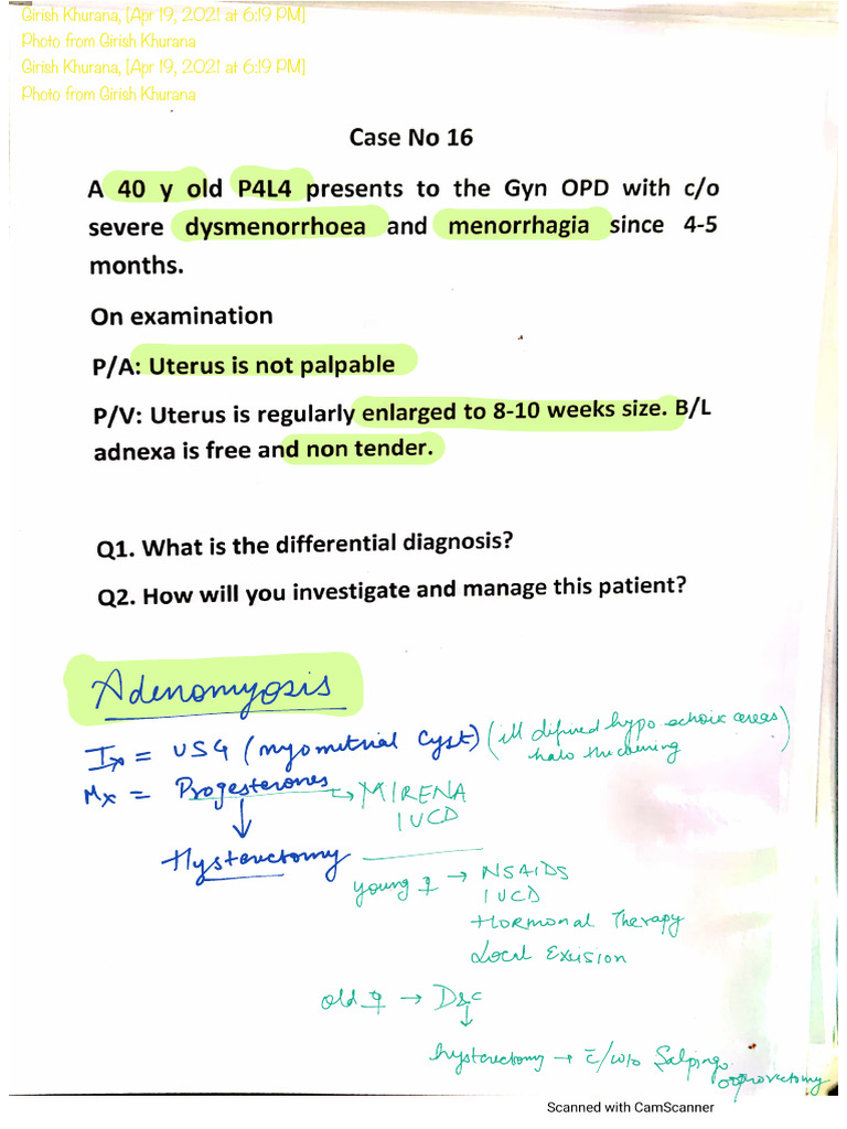 Gynae short notes | PDF | Childbirth | Cytopathology