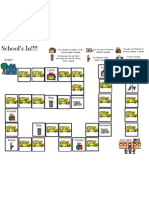 School's in! Gameboard