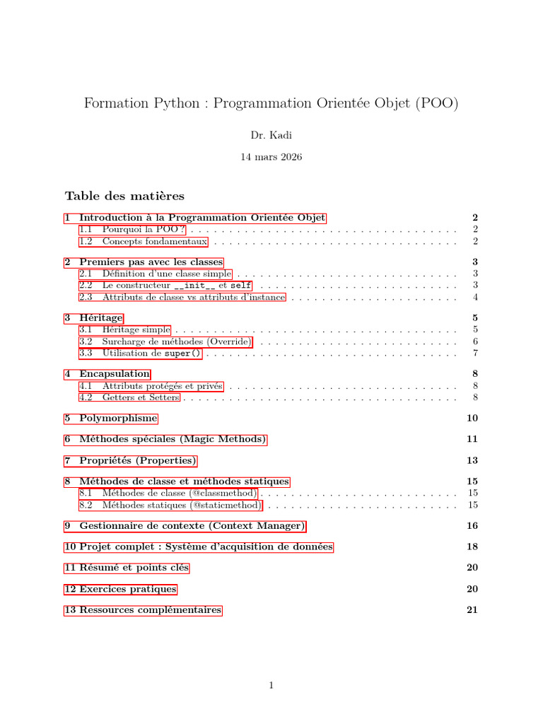 Atelier POO | PDF | Programmation orientée objet | Programmation ...