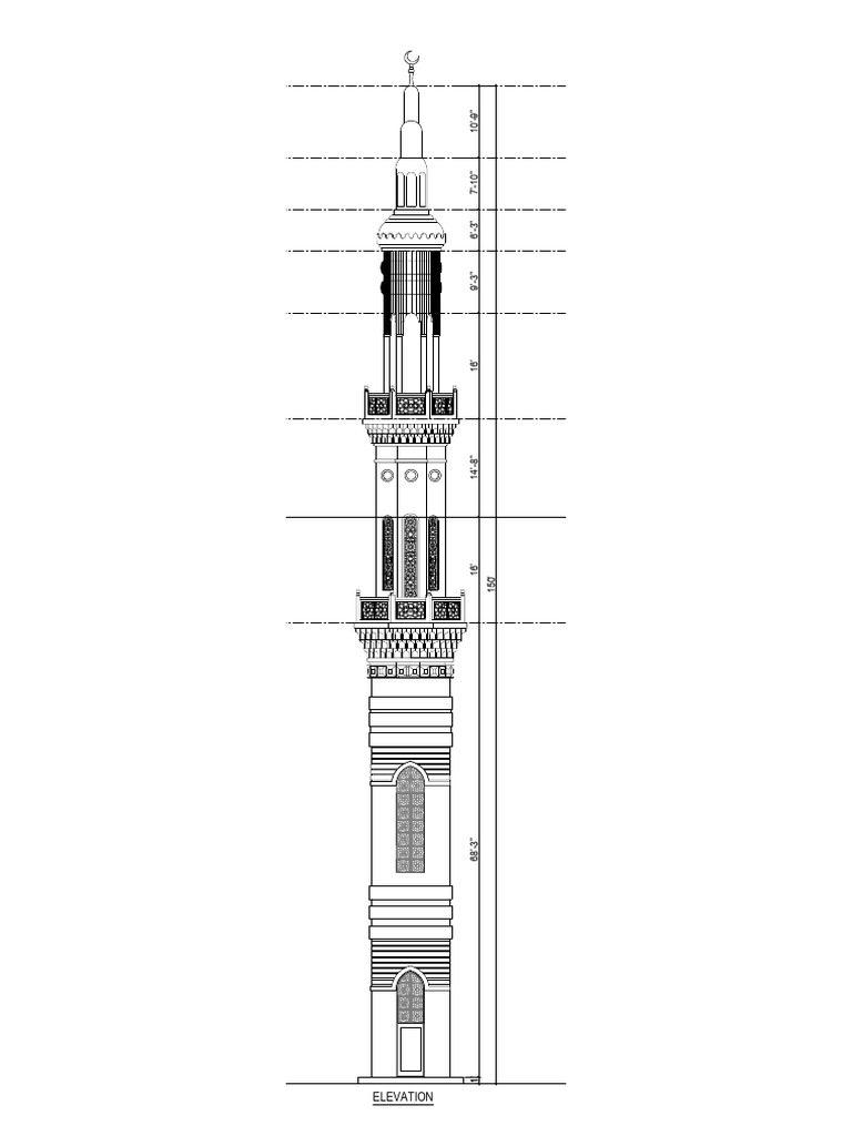 Minaret Elevation | PDF