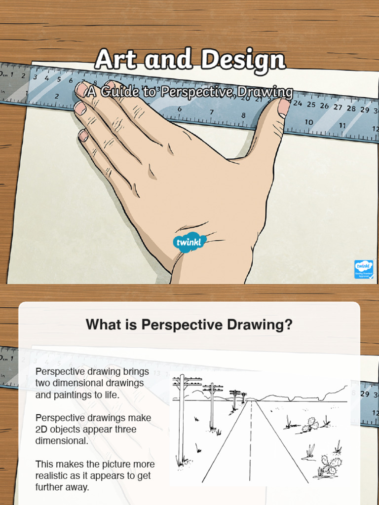 Drawing Perspective PowerPoint for Art | PDF | Perspective (Graphical ...